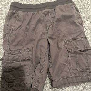Some grey cargo shorts are for sale if you guys want some
